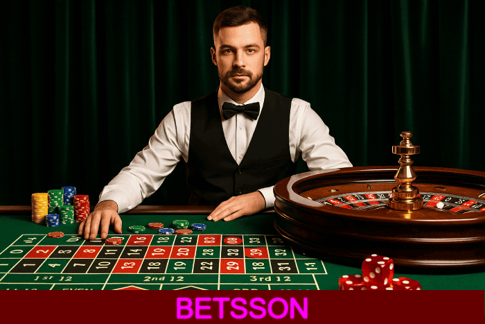 Live Casino BETSSON bônus e prêmios incríveis