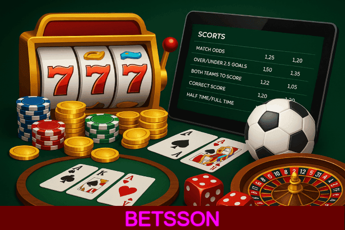 Jogos clássicos de cassino BETSSON